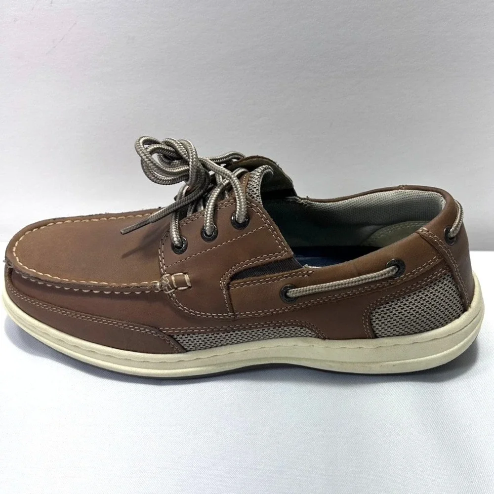 Dockers Mens Beacon Genuine Leather Shoes US 9.5M Casual‎